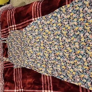 Old Navy Floral Maxi Cami dress